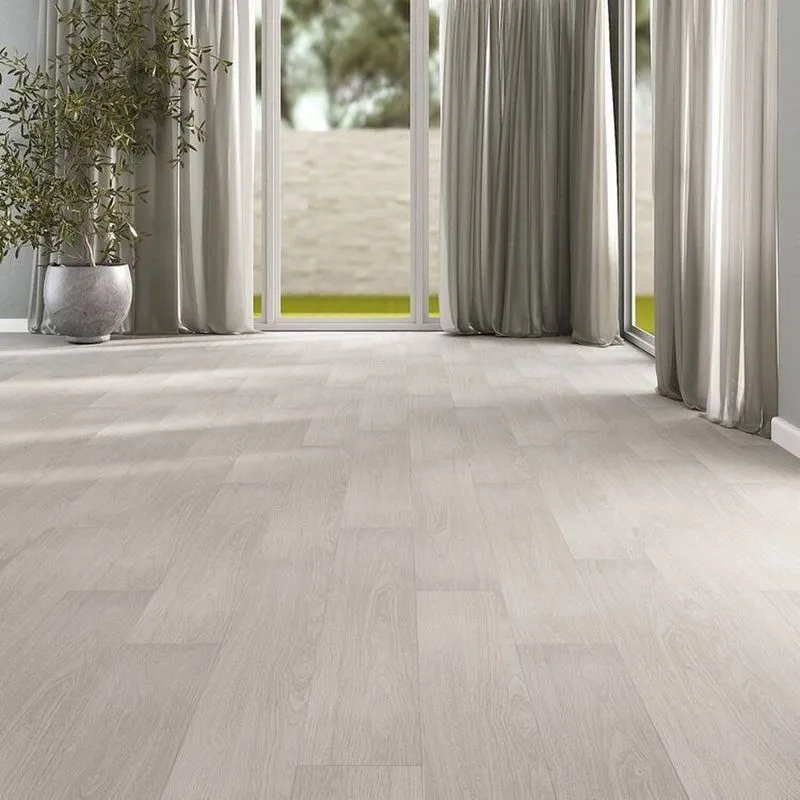 Piso Vinilico Colado Régua Sofisticato 2mm 58m² Ruffino Cinza/linheiro Linheiro
