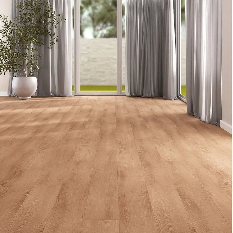 Piso Vinilico Colado Régua Sofisticato 2mm 11m² Ruffino Marrom/sapucaia Sapucaia