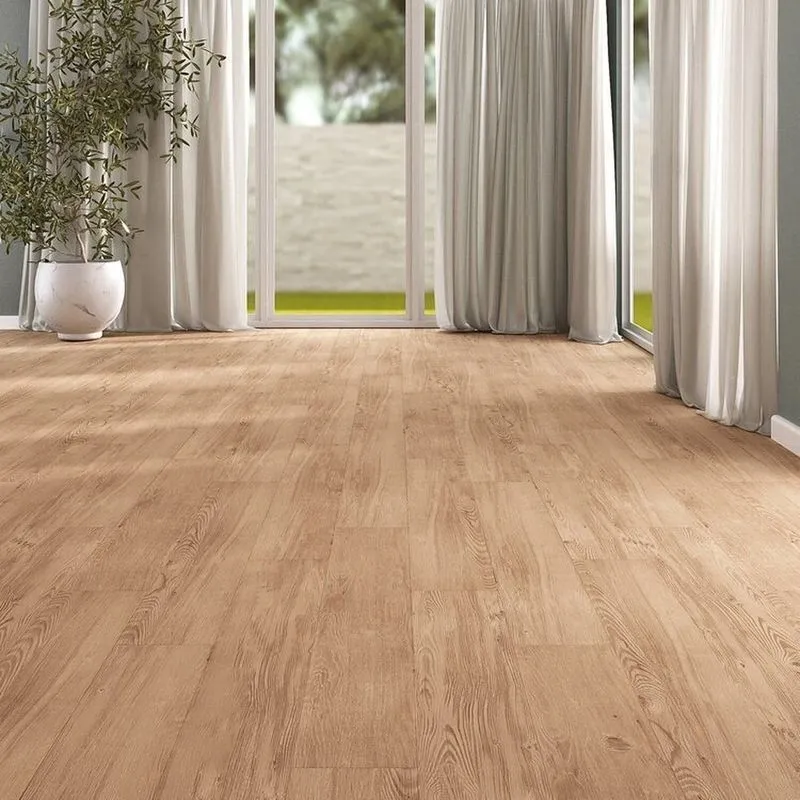 Piso Vinilico Colado Régua Sofisticato 2mm 50m² Ruffino Marrom/nogueira Nogueira