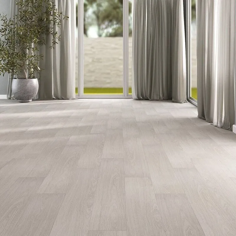 Piso Vinilico Colado Régua Sofisticato 2mm 19m² Ruffino Cinza/linheiro Linheiro