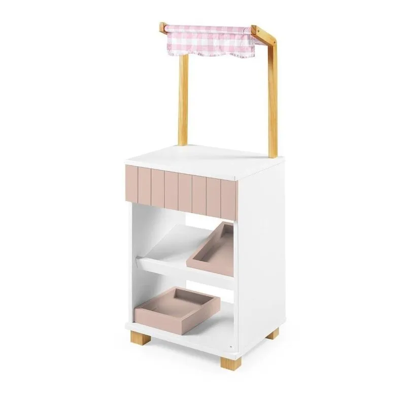 Feirinha Magali 40cm X 33cm X 105cm Rosa Bebê
