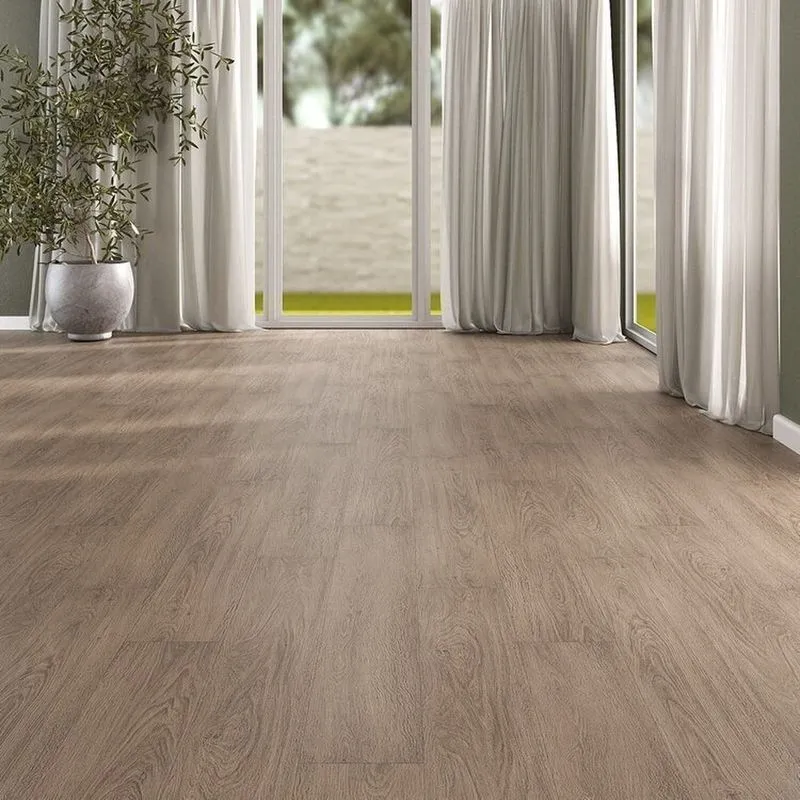 Kit Piso Vinílico Colado Régua Sofisticato 2mm 19m² Bege/acácia Acácia