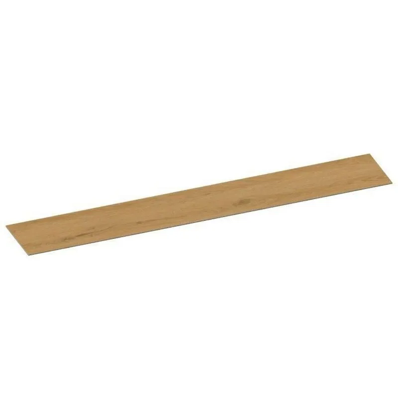 Piso Vinilico Colado Régua Nobile Rústico 2mm 11m² Ruffino Bege/curupixá Curupixá