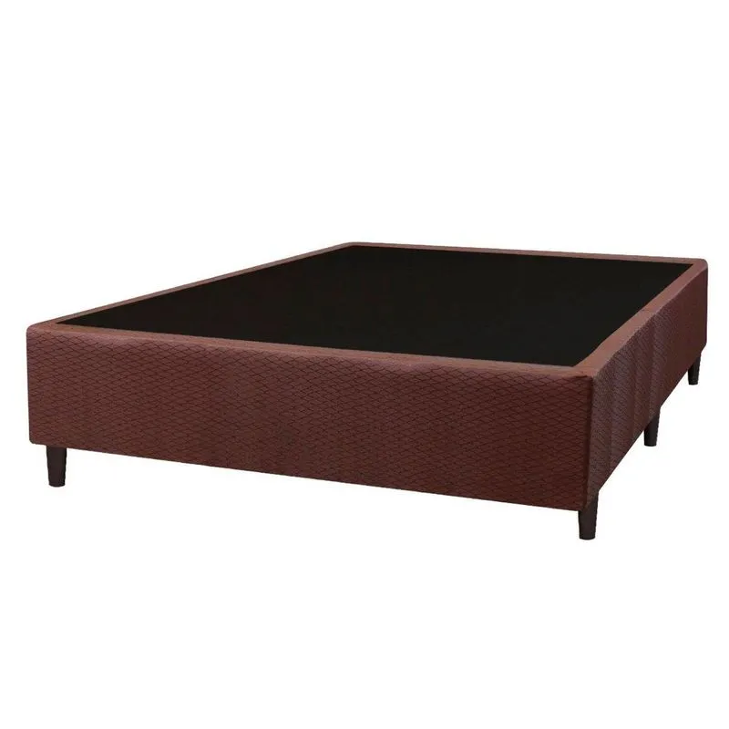 Base Box Casal 138cm X 42cm Universal Marrom