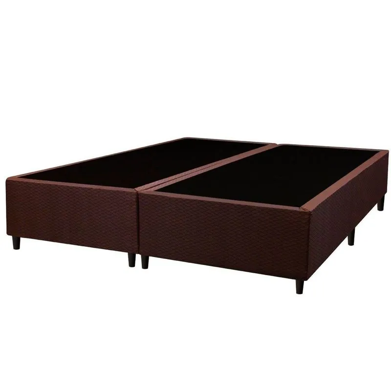 Base Box Queen 158cm X 42cm Universal Marrom
