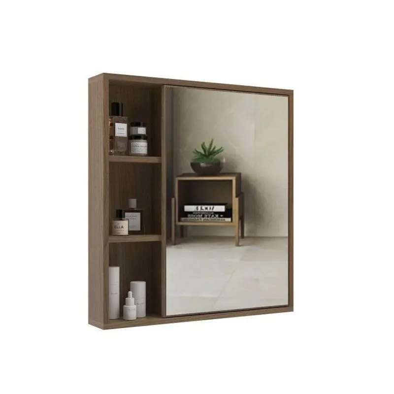 Espelheira Punta 60cm Noce/noce Noce