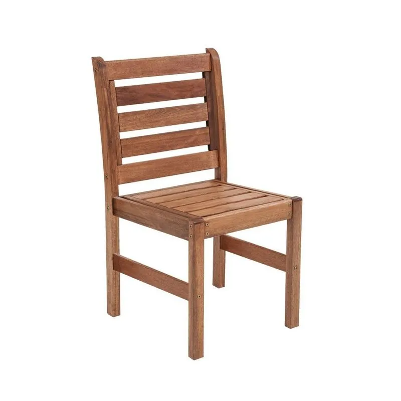 Cadeira 43cm X 89xm Ecograndis Jardim Marrom/jatobá Jatobá