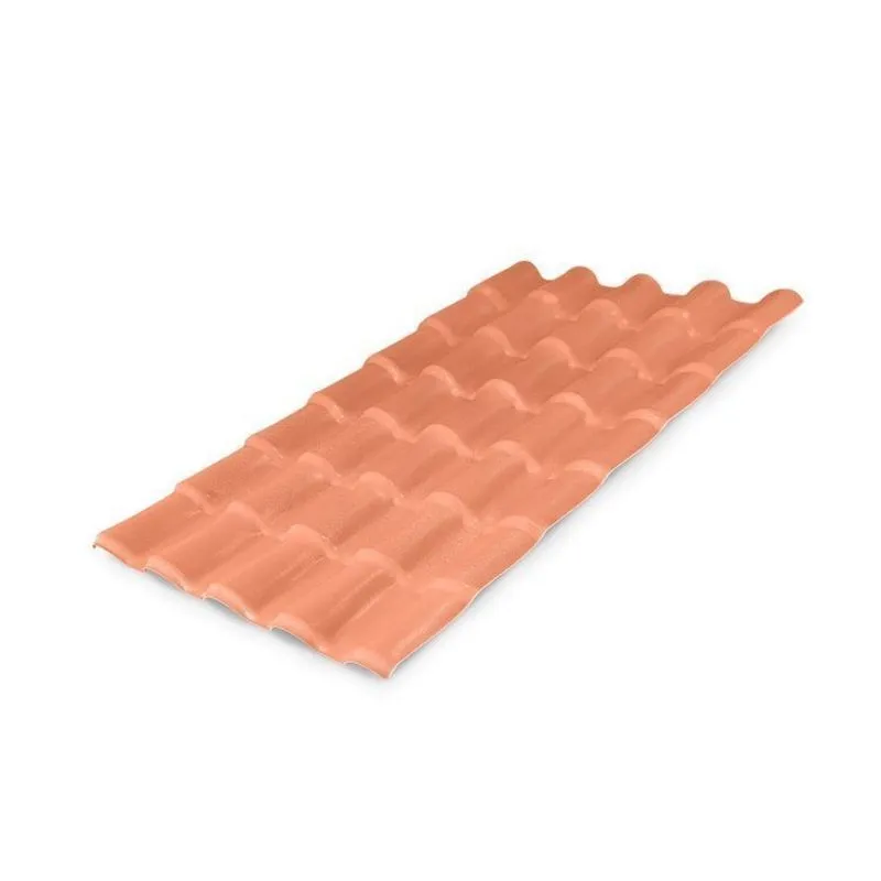 Kit Com 10 Telhas Pvc Colonial 3,28m X 0,88m X 2mm 5 Ondas Lux Telhas Ceramica