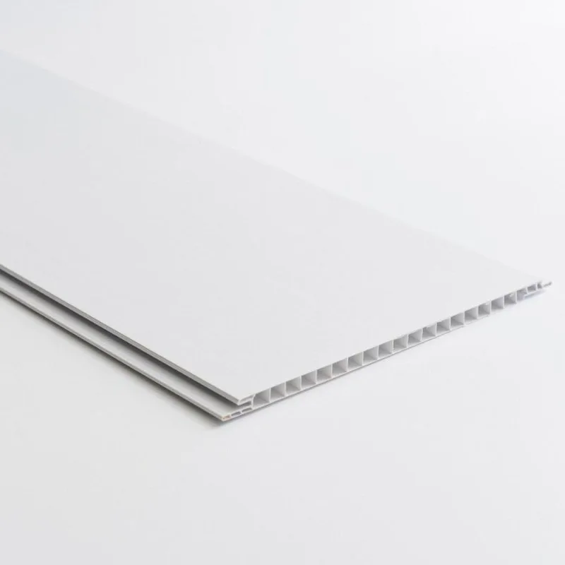 Kit Com 72m² De Forro De Pvc Duplo Frisado 8mm X 20cm X 3m Belplast Branco