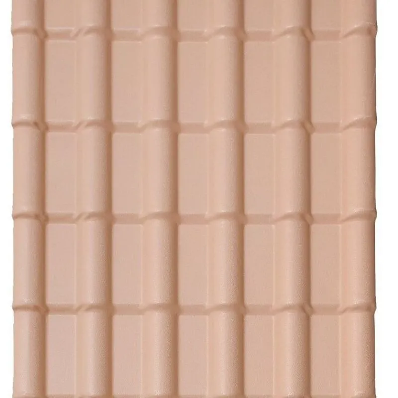 Kit 20 Telhas Pvc Plan Lux Telhas 2,42m X 0,88m X 1,7mm 6 Ondas Marfim