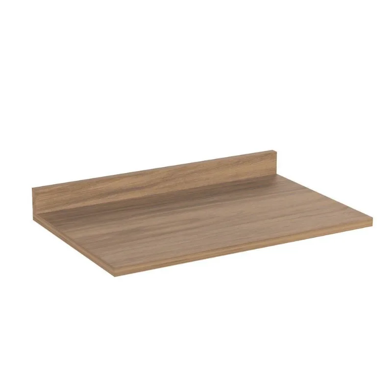 Tampo para Balcão Planejado 2 Portas 60cm Ipanema CabeCasa MadeiraOriginals Marrom/Acácia Acácia