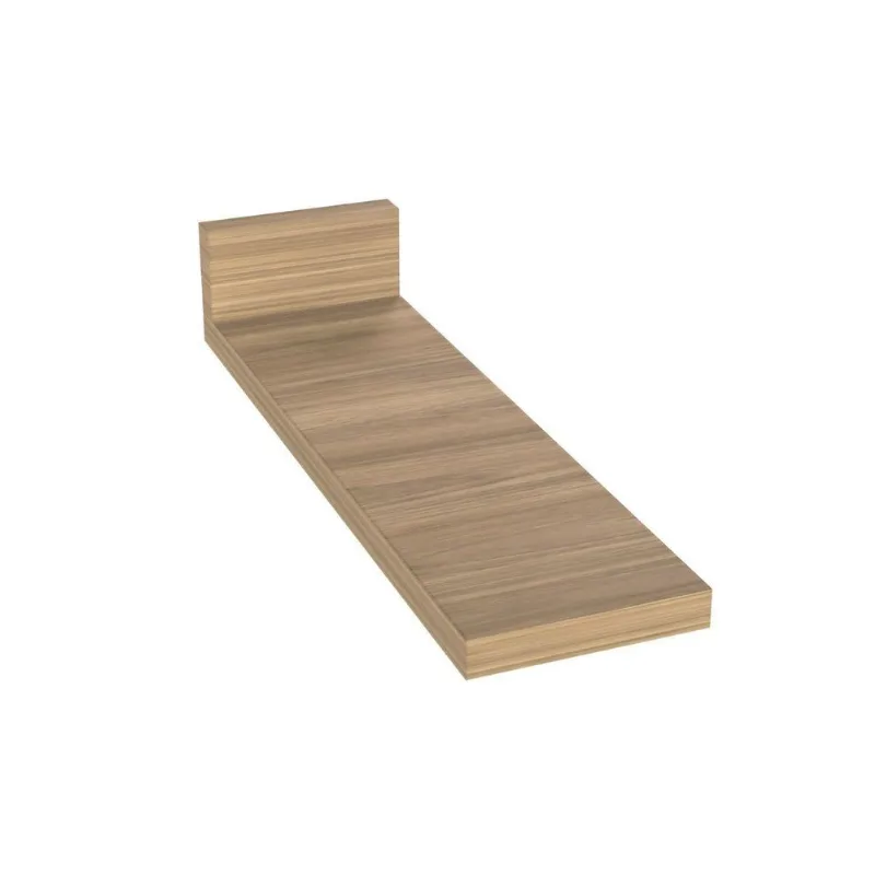 Tampo para Balcão Planejado Porta Tempero 20cm Ipanema CabeCasa MadeiraOriginals Marrom/Acácia Acácia