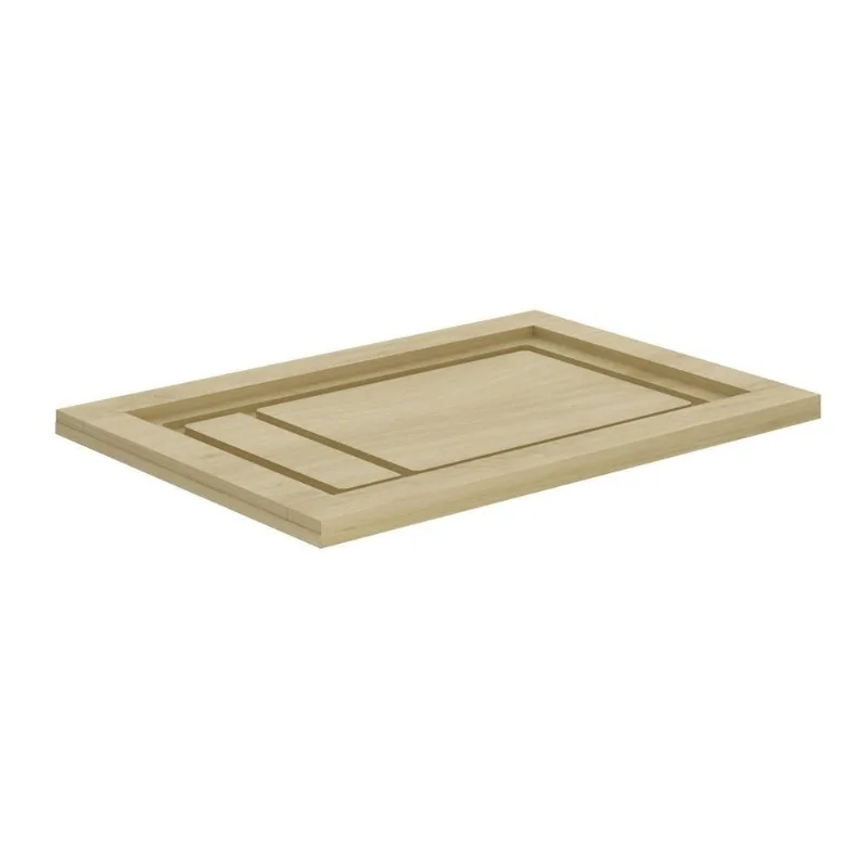 Tampo Para Cooktop 80cm Grazi 100% Mdf Grazi Carvalho Tropical