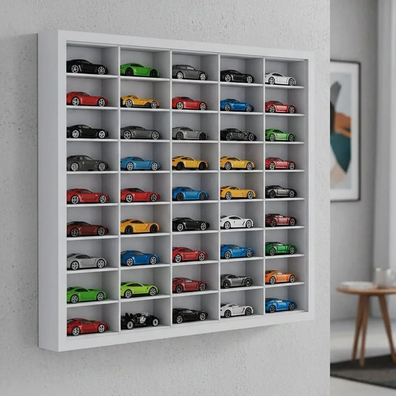 Estante para Quarto Infantil Miniaturas Branco