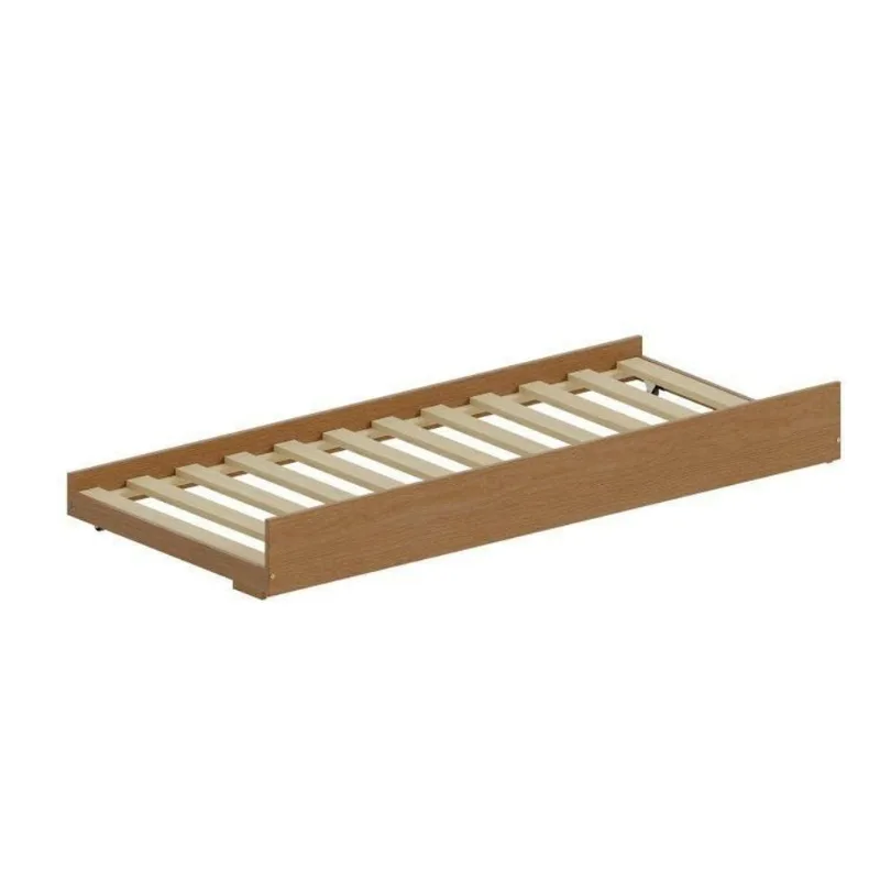 Cama Auxiliar para Beliche Aria Casatema Marrom/Nogueira Nogueira