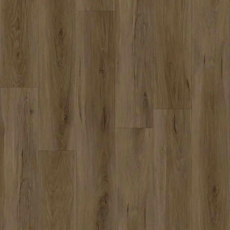 Kit 18m² Piso Vinílico Clicado 5mm 18,3cm X 1,23m Amur Marrom