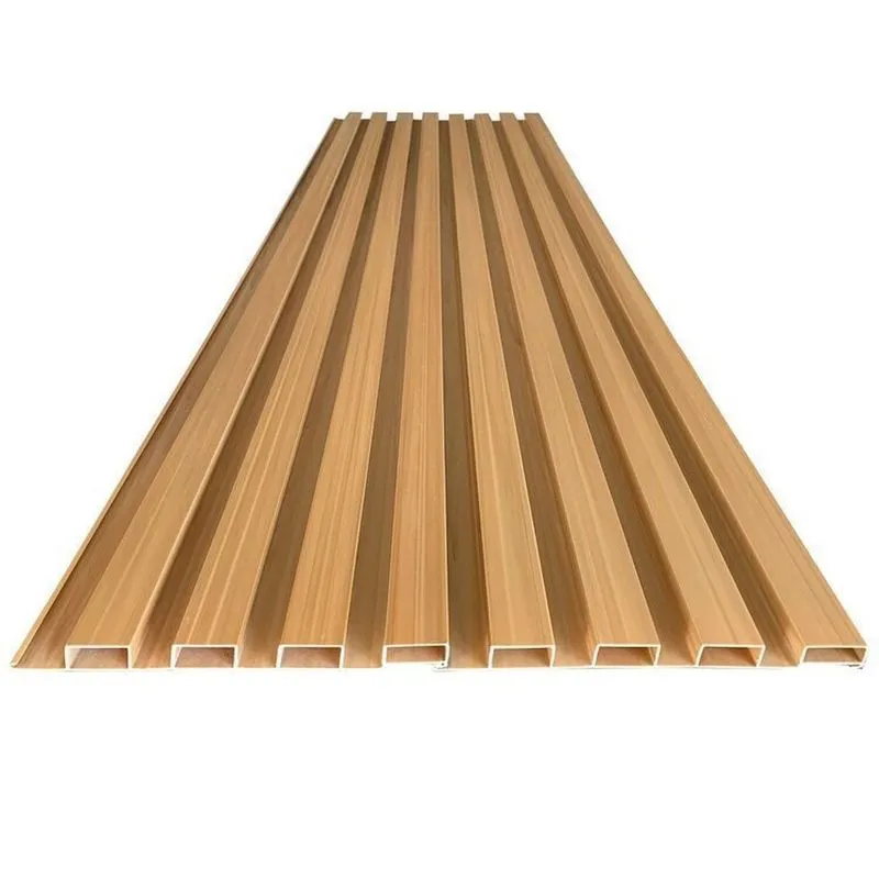 Painel Ripado Em Placa 100x0,15cm 6,3m² Pvc + 12 Cantoneiras Laranja