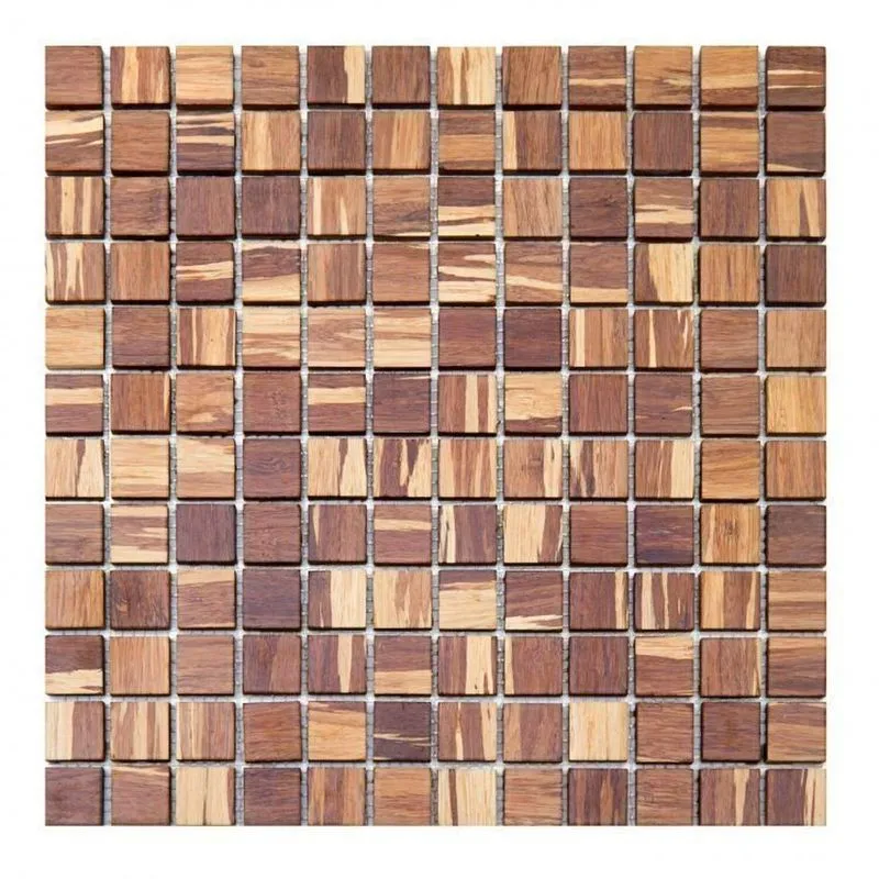 Kit 1m² Pastilha De Vidro Mesclada 30cm X 30cm Mali