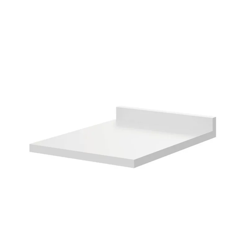 Tampo para Balcão Planejado 40cm Marselha CabeCasa MadeiraOriginals Branco Branco