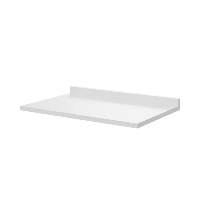 Tampo para Balcão Planejado 80cm Marselha CabeCasa MadeiraOriginals Branco Branco