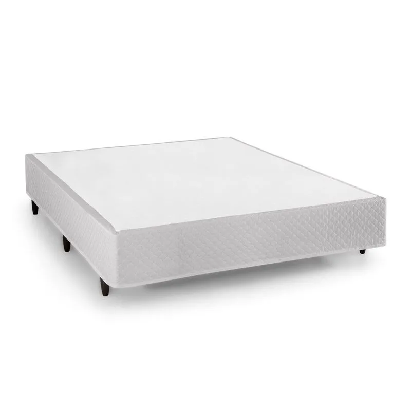 Base Box Desmontável Queen 158x198x28cm Branco