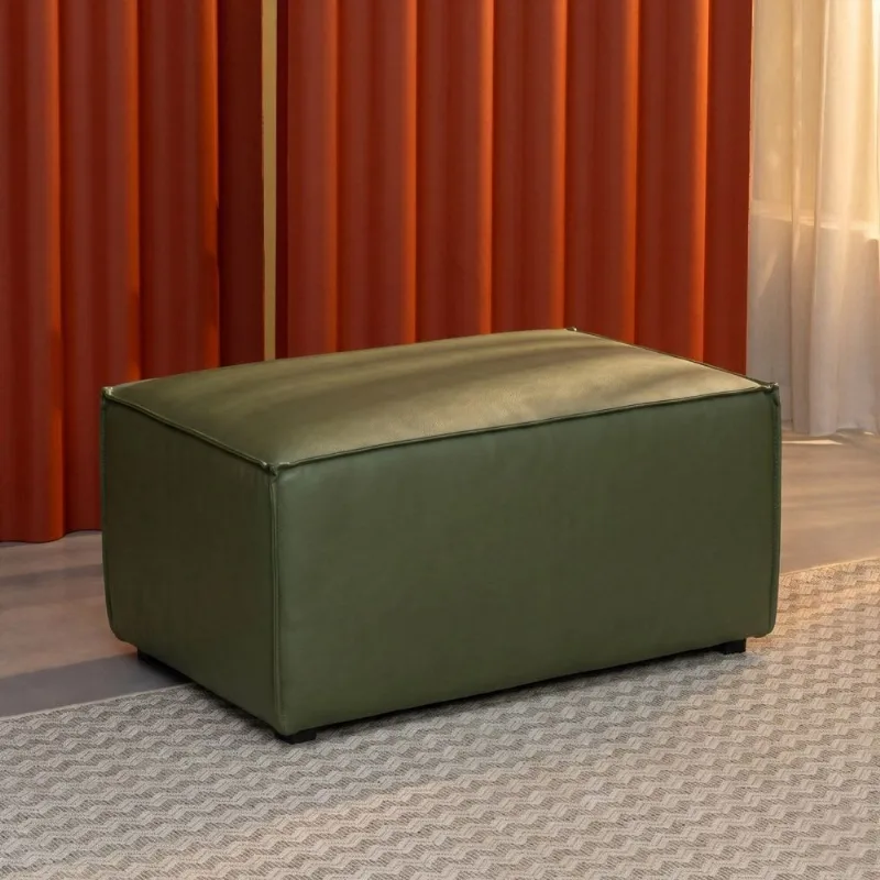 Puff Baobá 80cm CabeCasa MadeiraOriginals Courino Verde Selva