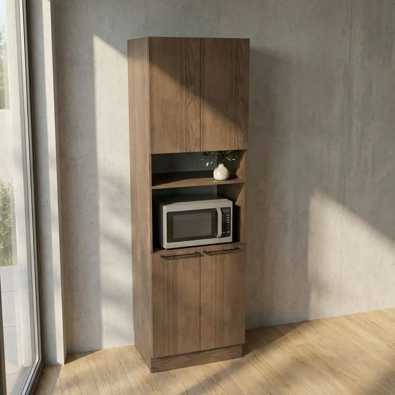 Torre Quente 70cm 4 Portas Cozinha Lisboa Avelã