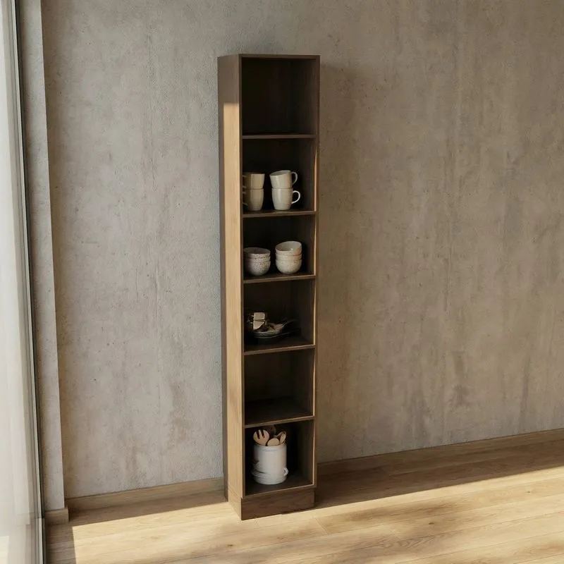 Torre Nicho 40cm 5 Prateleiras Cozinha Lisboa Avelã