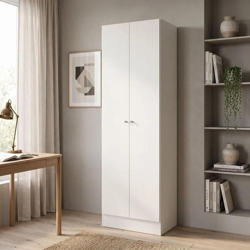 Guarda-roupa Multiuso 2 Portas Space New Branco