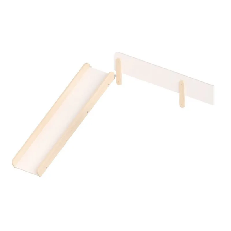Escorregador para Cama Elevada Artsy Casatema Natural/Branco Natural/Branco