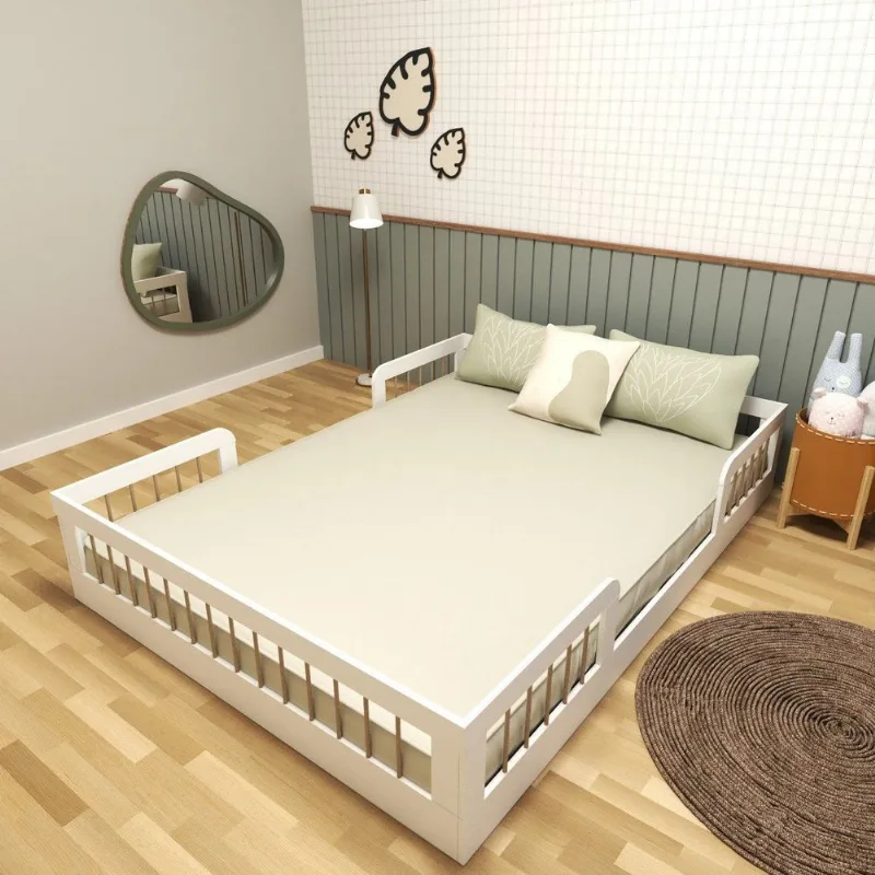 Cama Infantil Montessoriana Casal Duna Branco