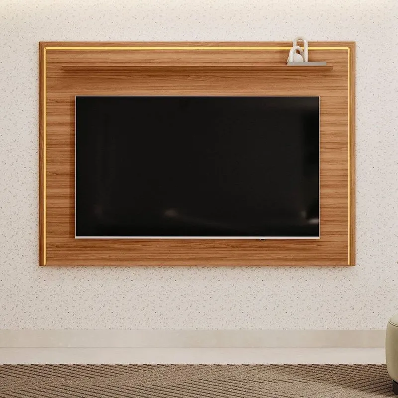 Painel Córdoba Para TV De Até 85" Linea Brasil Canela Fosco
