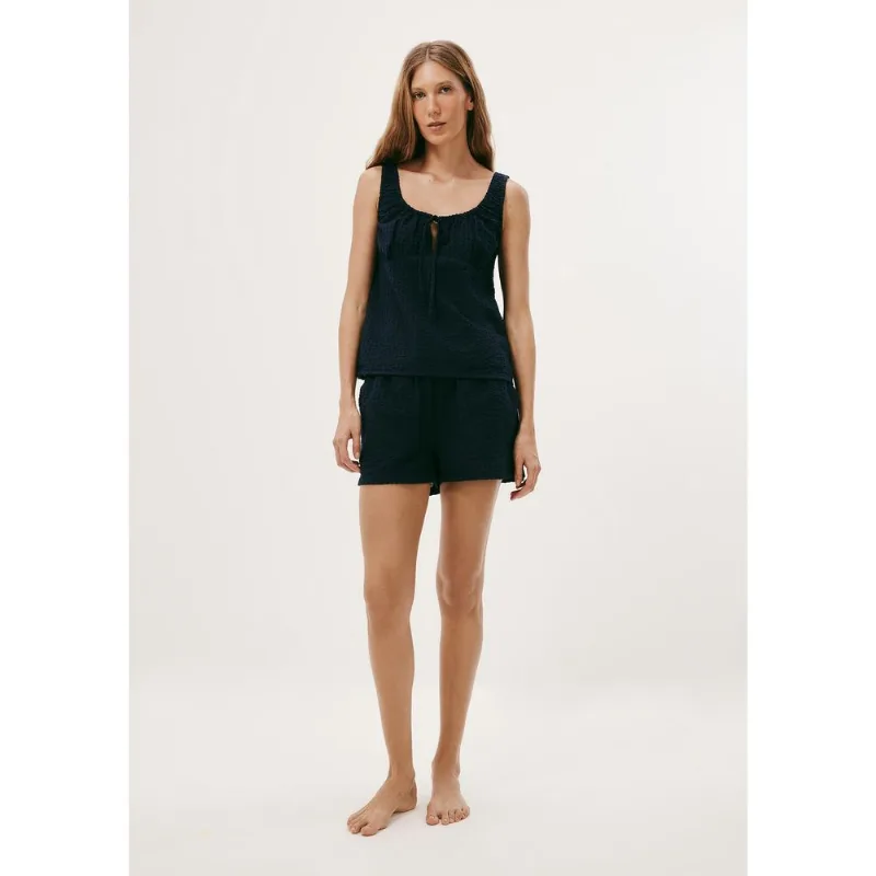 Pijama Feminino Curto Boho Anarruga - Azul XP