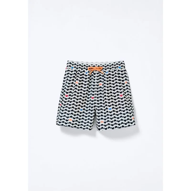 Shorts Infantil Menino Estampado - Preto 010