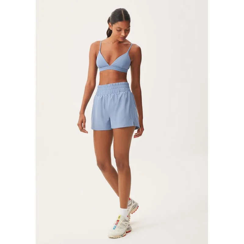 Shorts Esportivo Feminino Runner Easy Care - Azul G