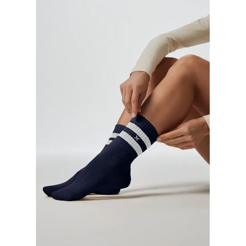 Meia Cano Longo Unissex 1880 - Azul P