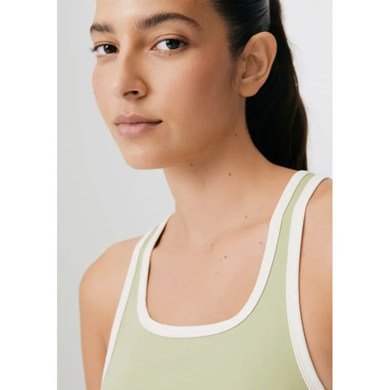 Regata Esportiva Feminina Com Fio Lycra® - Verde G
