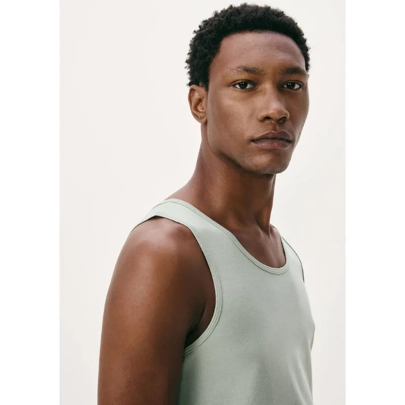 Regata Básica Masculina Slim - Verde M