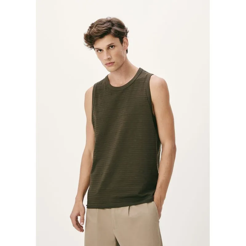 Regata Masculina Texturizada - Verde XXG