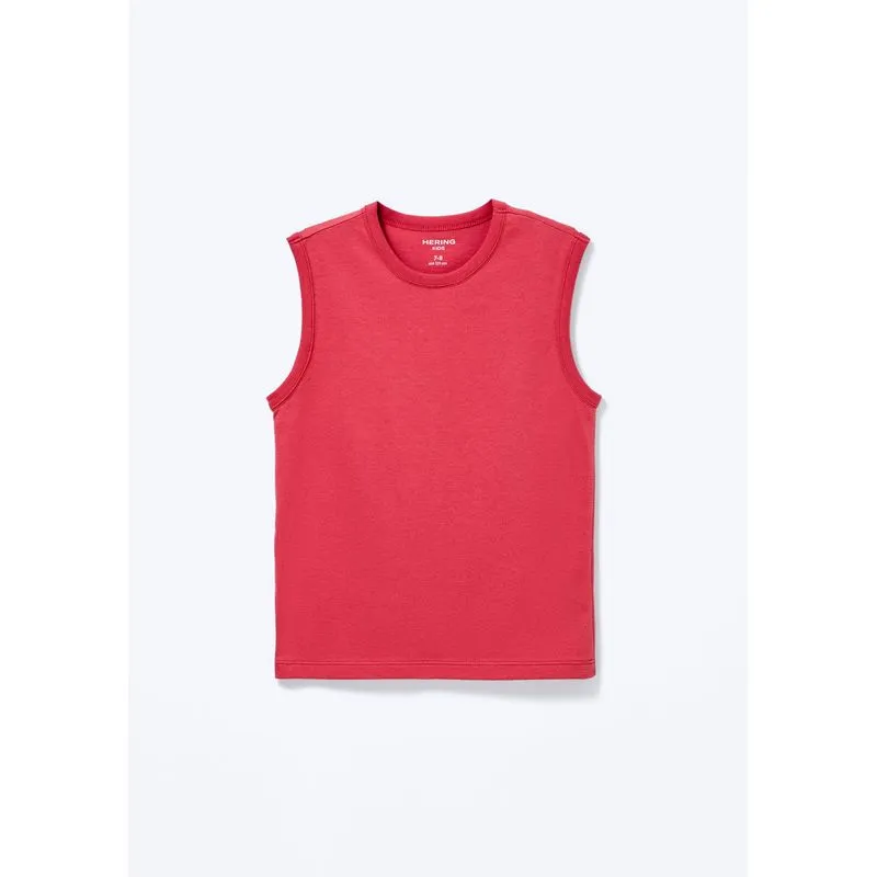 Regata Básica Infantil Menino Regular - Vermelho 008