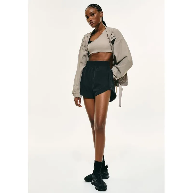 Shorts Feminino Com Botões Hering Sports + FRNC - Preto G