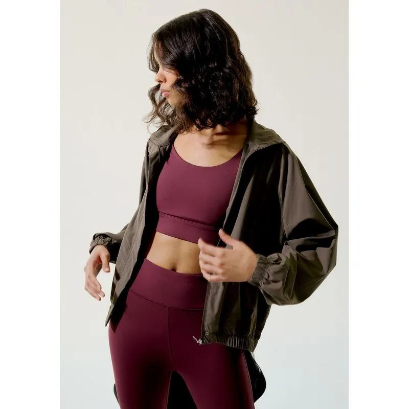 Jaqueta Corta Vento Esportiva Feminina - Verde G
