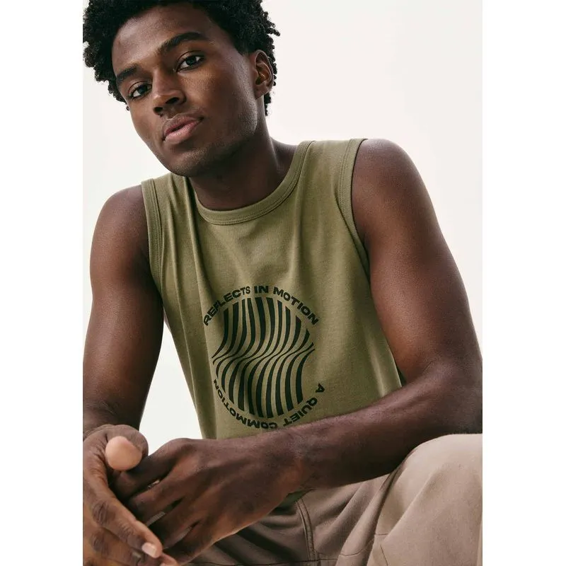 Regata Básica Masculina Regular Com Estampa - Verde XXG