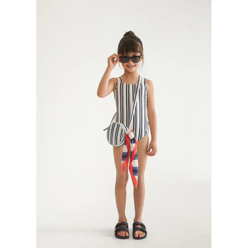 Maiô Infantil Estampado Com Em Lycra® - Azul 008