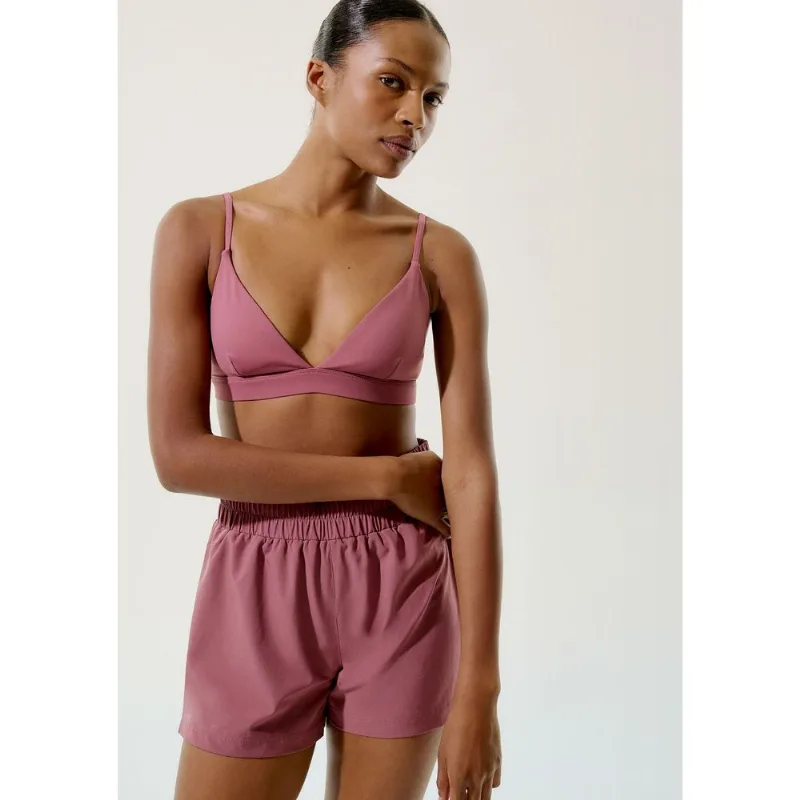 Top Esportivo Decote V - Rosa XG
