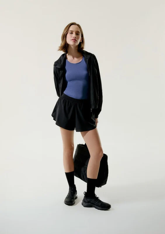 Jaqueta Esportiva Feminina Corta Vento Hering - Preto P