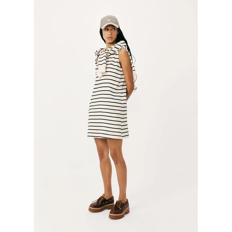 Vestido Curto Moletom Fio Tinto - Off white XG