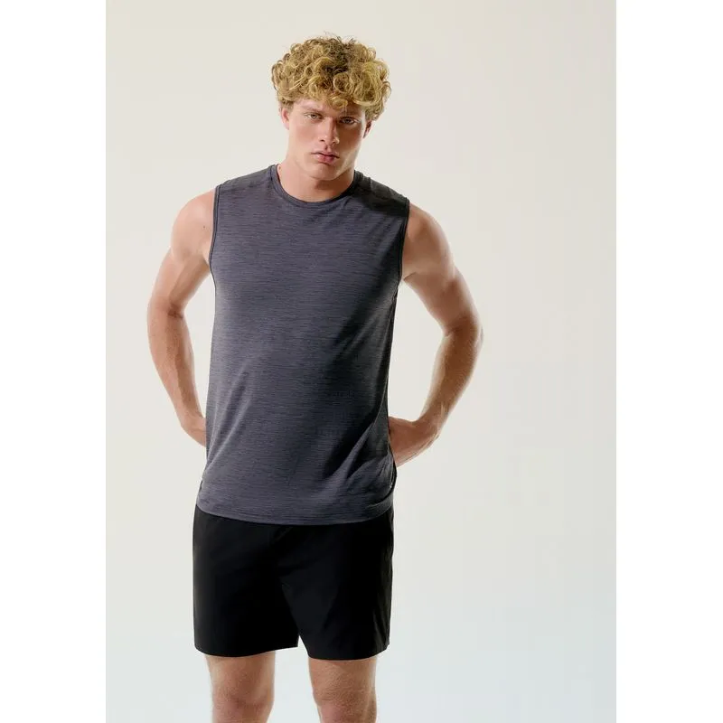 Regata Esportiva Masculina Machão Mescla - Cinza XG