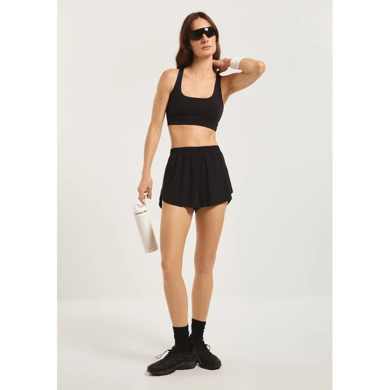 Shorts Esportivo Feminino Runner - Preto G
