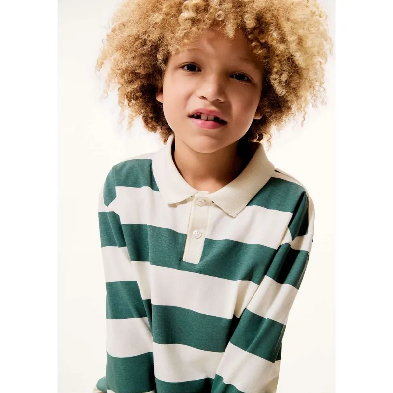 Camisa Polo Infantil Menino Listrada - Verde 012
